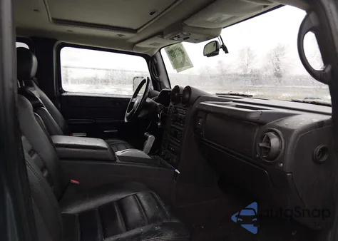 2007 Hummer H2 Suv z USA, uszkodzony, nr VIN 5GRGN23U47H109548